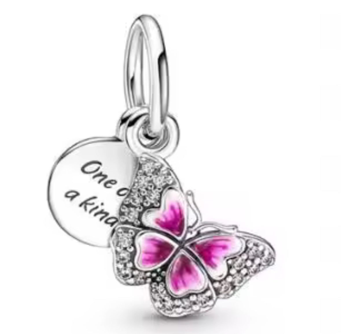 Charm mariposa rosita