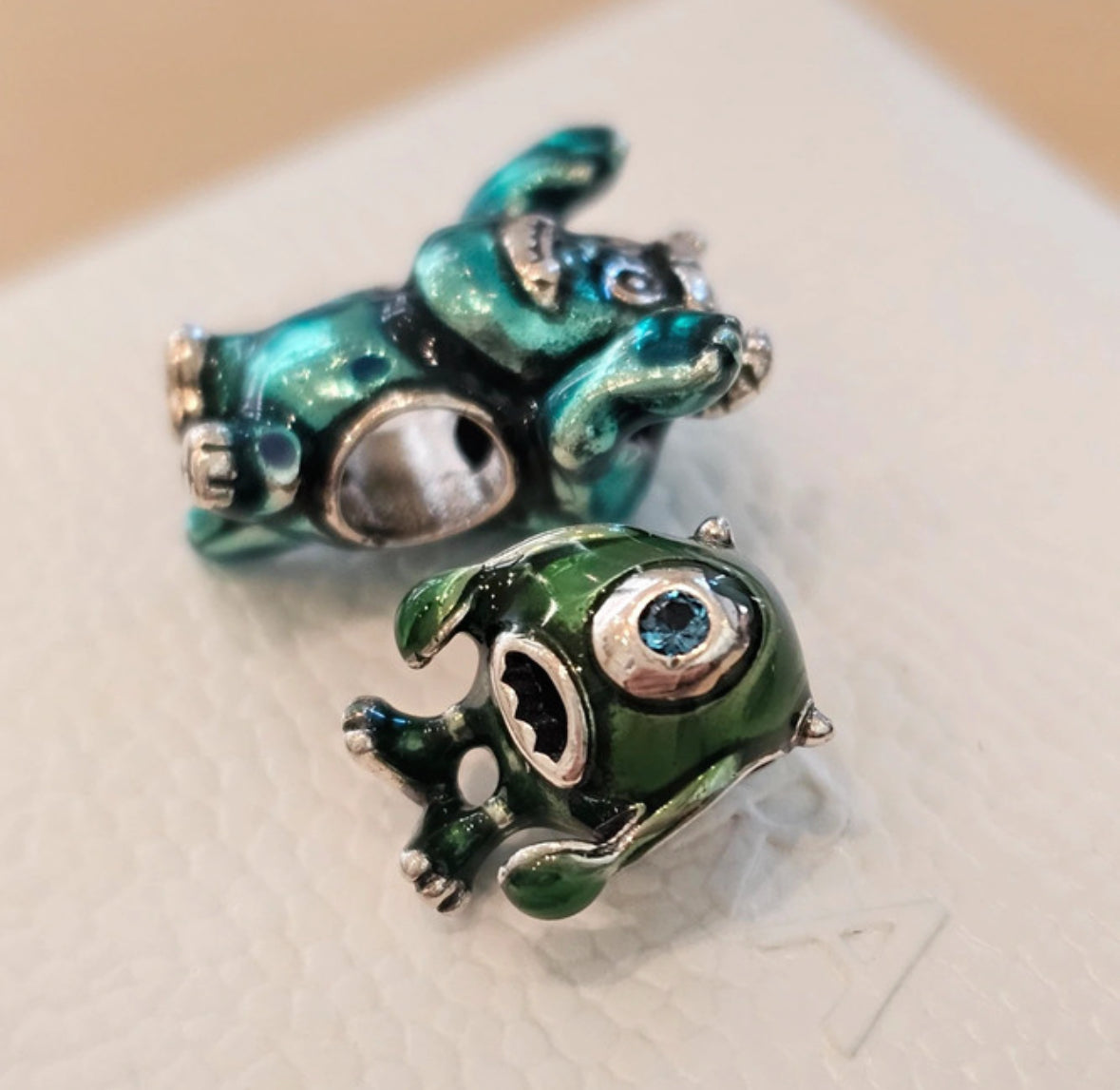 Charm monstruos s.a verde